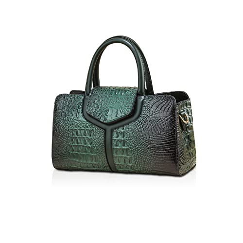 ✿Borse di moda delle donne: Questa borsa tote con pelle di coccodrillo all'esterno.Molto lussuoso e premium.Perfetto per i festival, giorni fuori, o utilizzare come regali di compleanno per le donne, ragazze, signore, amici o colleghi.