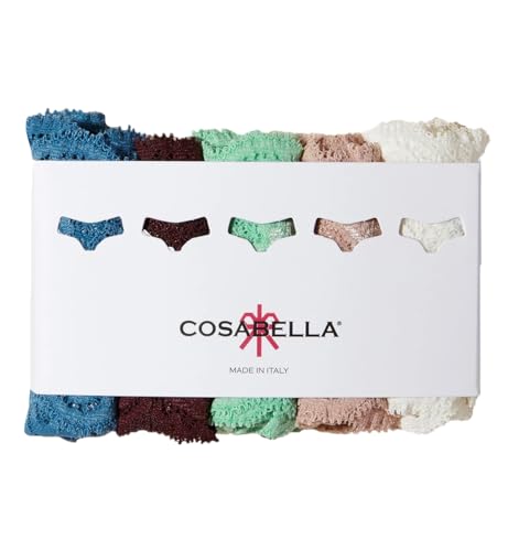 Image of Cosabella Never Say Never 5 Pack Lowrider Thong