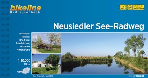 Preisvergleich Produktbild Bikeline Radtourenbuch, Neusiedler See-Radweg: 1:50000, 125 km (Bikeline Radtourenbücher)