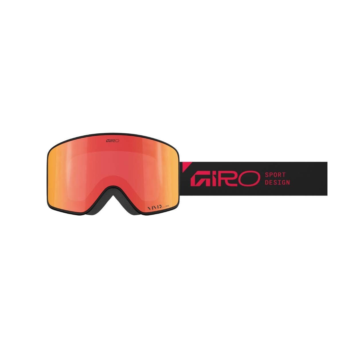 Amazon | GIRO ジロ ゴーグル METHOD BLACK/RED STACKED VIVID Ember