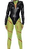 Forplay Women's Frankenfine Monster Costume, Multicolor, M/L