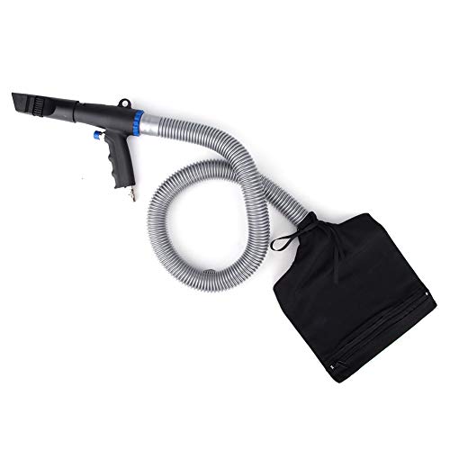 Air Vacuum Blow Gun Pneumatic Cleaner 2-in-1 Suction Kit for Car Detailing