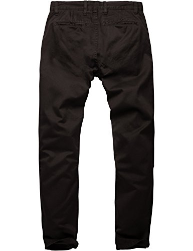 Match Mens Slim Tapered Flat Front Casual Pants4