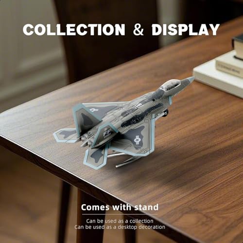 Image of B2 Bomber Model, Fighter Jet Model with Silver Stand, Toy Fighter Jet for Aviation Enthusiasts and Collectors, Home and Office Decoration, Coffee Hall and Bar Display