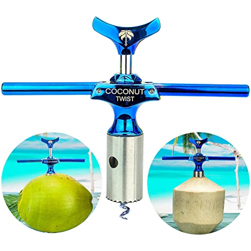 2026 Coconut Opener Tool Cutter for Young Thai & Mature Coconuts – Coconut Twist Premium –...