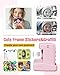 Eveedo Instant Print Camera for Kids,2.4 Inch Screen Kids Instant Cameras, Christmas Birthday Gifts for Girls Age 3-12, Portable Toddler Toy for 3 4 5 6 7 8 9 10 Year Old Girls Boys (Pink)