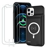 Battery Case for iPhone 12/12 Pro, 10000mAh High Capacity Rechargeable Portable Charger Case Extende