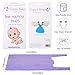 1600 Count Baby Disposable Diaper Bags Scented Diaper Sacks with Tie Handle Disposal Trash Sacks Baby Poop Waste Bag Refill(Purple)