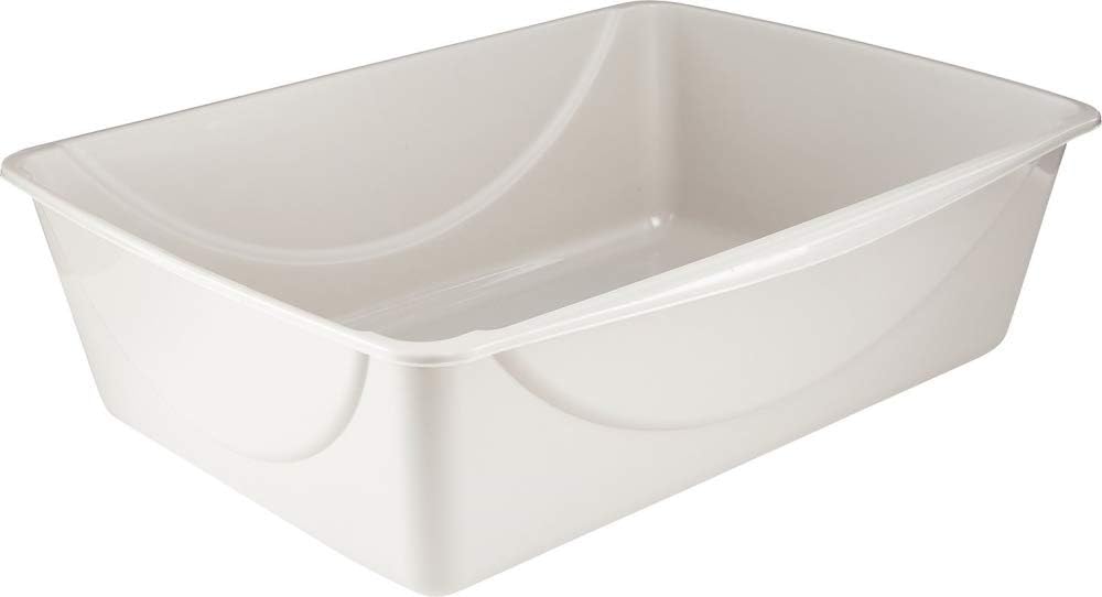 Petmate Doskocil Litter Pan, Blue Mesa/Mouse Grey, Jumbo : Pet Supplies