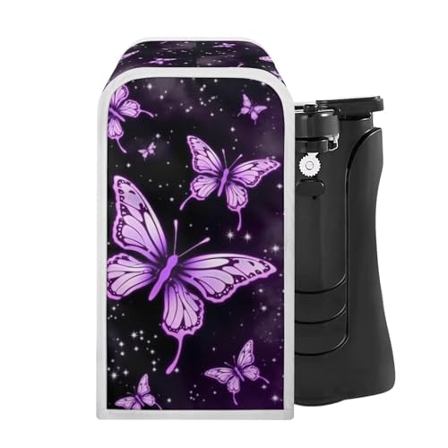 ZUXONGSY Butterfly Electric Can Opener Dust Cover Home Decorative Can Opener Cover Kitchen Appliance Cover Machine Washable Electric Can Opener Covers