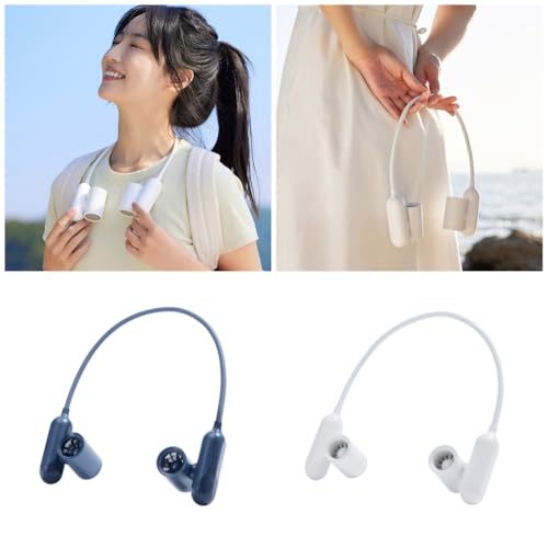 Ventilador de cuello para combatir el calor al aire libre de forma cómoda 3