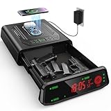 TRRKO Biometric Gun Safe for Handgun | Auto-Open Quick...