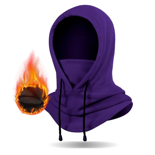 Image of Winter Balaclava Ski Mask: Warm Fleece Hood Hats Face Cover | Balaclava Face Mask for Men Women for Cold Weather Gear