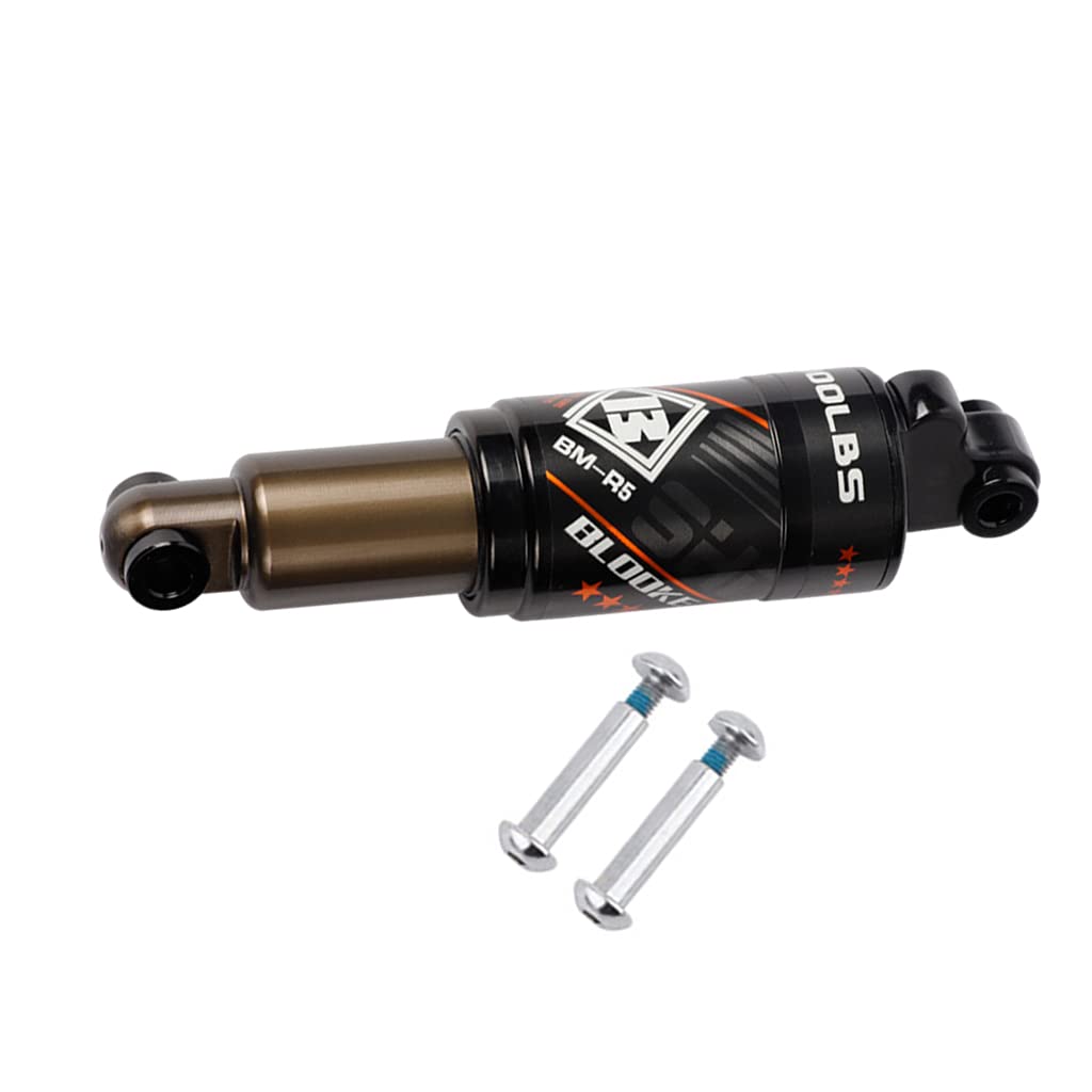 SM SunniMix Amortisseur De Choc Arrière d'air De VTT Amortisseur De Pression D'huile, Amortisseurs pour Vélo, 165mm équipement Absorbant avec Pièces - 165mm1000lbs