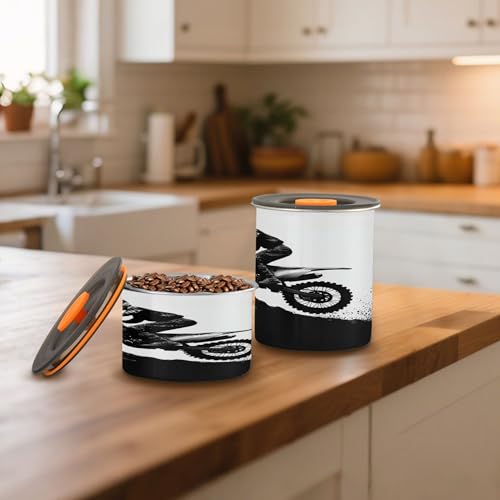 Contenedor Hermético Para Café Acero Inoxidable 17 oz miniatura 7