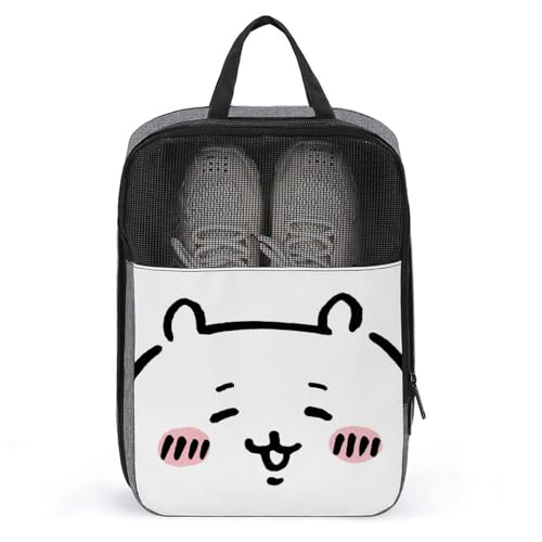 ちい かわいい シューズバック トレニンーグバック シューズ収納 靴入れ 部活 スパイクケース 野球 シューズ入れ 通気性 軽量 持ち手付き 持ち運び ジム ゴルフ ジョギング おしゃれ かわいい