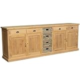 🌲 FLEGT-lizenziertes Teakholz: Nachhaltigkeit und Umweltbewusstsein - das Sideboard Bergvik besteht aus hochwertigem Teakholz mit FLEGT-Lizenz.