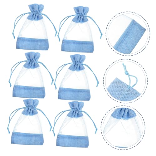 10 bolsas de saquitos de lavanda azul de 15x10 cm miniatura 4