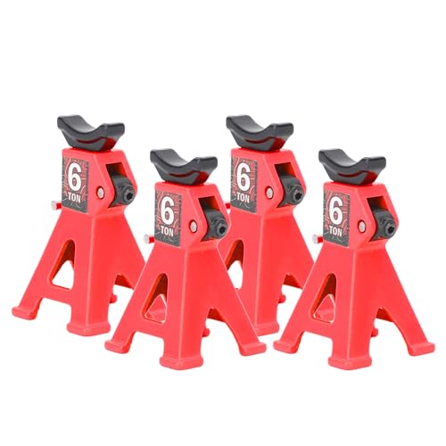 Opiniones y reviews de Historial de tris al mejor precio. 24 Trisar Mini Jack Stand, Aleación de Aluminio Amplia Aplicación Altura Ajustable 4PCS RC Jack Stand Rendimiento Estable Respetuoso con el Medio Ambiente Compacto para Automóviles...