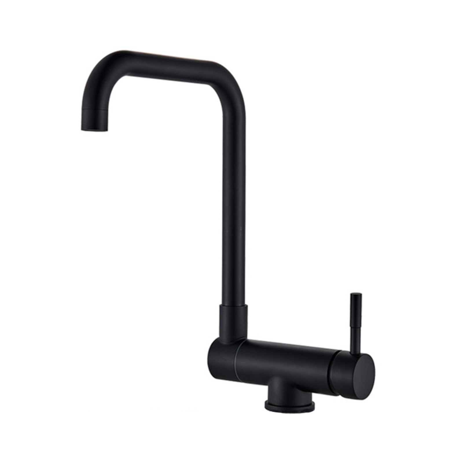 Fanjubei Black Kitchen 304 Stainless Steel Foldable Hot And Cold Water Faucet,