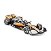 BBurago - Mclaren MCL60 Oscar Piastri #81 2023 - Realistic Car Model in 1:43 Scale, Driven by Oscar Piastri, Officially Licensed MCLaren, Recommended Age 3+ Years