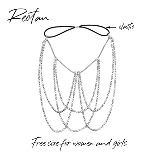 REETAN Festival Queen Set Sequin Tassel Skirt Crystal Thigh Chain4