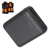 BIAL Batterie pour Gilet Chauffant 12000mAh, 5 V 2,4 A Power Bank Rechargeable Batterie Ex...