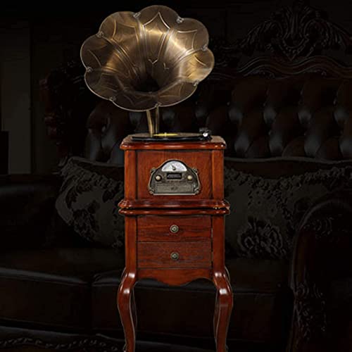 TAISK Platine Tourne-Disque, Tourne-Disque rétro, phonographe Vintage Tout-en-Un Gramophone nostalgique pour avec klaxon… - Les Beatles, Paul McCartney, John Lennon, RIngo Starr, George Harrison TAISK Platine Tourne-Disque, Tourne-Disque rétro, phonographe Vintage Tout-en-Un Gramophone nostalgique pour avec klaxon… – Image 5
