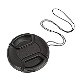 Der Objektivdeckel schützt Ihr Objektiv vor Staub, Schmutz, Fingerabdrücken und Feuchtigkeit.
