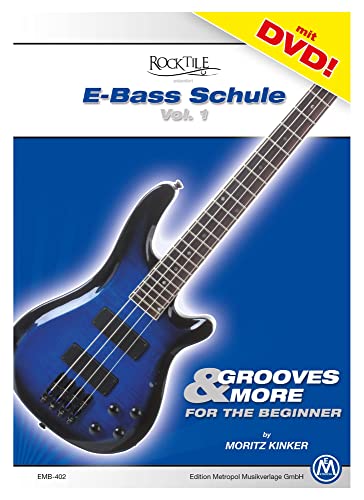 Moritz Kinker Grooves & More-École de basse électrique débutants + DVD Cover