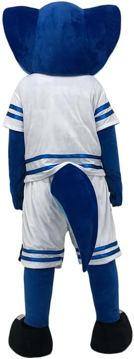 Sport Blue Cobra Snake Monster Mascot Costume Adult Cosplay Cartoon