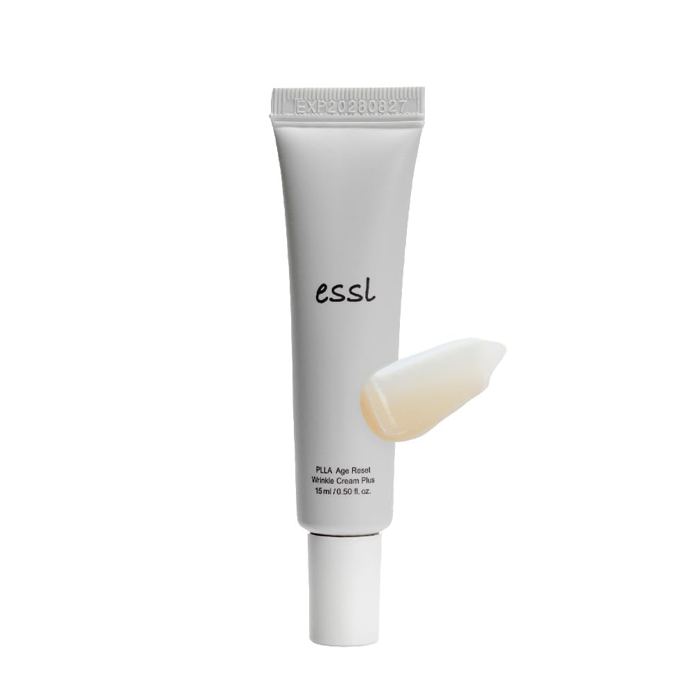 ESSL PLLA Age Reset Wrinkle Cream Plus, Nourishing, Hydrates Moisturizer for a Smoother, Firmer-Looking Skin, Enhance Collagen, elastin, Hyaluronic acid, korean skin care 0.5fl.oz (15ml)