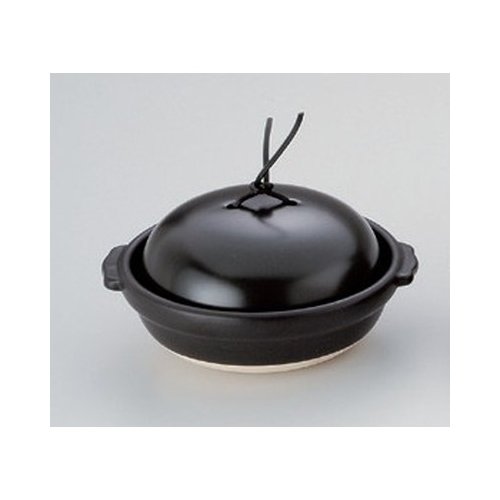 Amazon.com: Heat Resistant Tableware, Black 5.0 Pot (Pair), 6.1 x