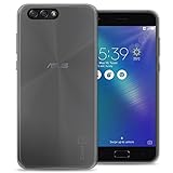 Asus Zenfone 4 Case, CoverON FlexGuard Series Slim Flexible TPU Rubber Phone Cover with Micro-Dot Back for Asus Zenfone 4 - Clear