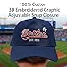 Cap Hat Classic Vintage Embroidered Hat for Men Women Teenager Cap Adjustable
