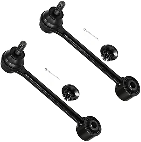 Image of Detroit Axle - 4pc Rear Control Arms Kit for 2011-2015 Hyundai Sonata 2013-2017 Azera 2011-2016 Kia Optima 2 Upper Forward Control Arms w /Ball Joints 2 Sway Bar End Links 2014 Replacement