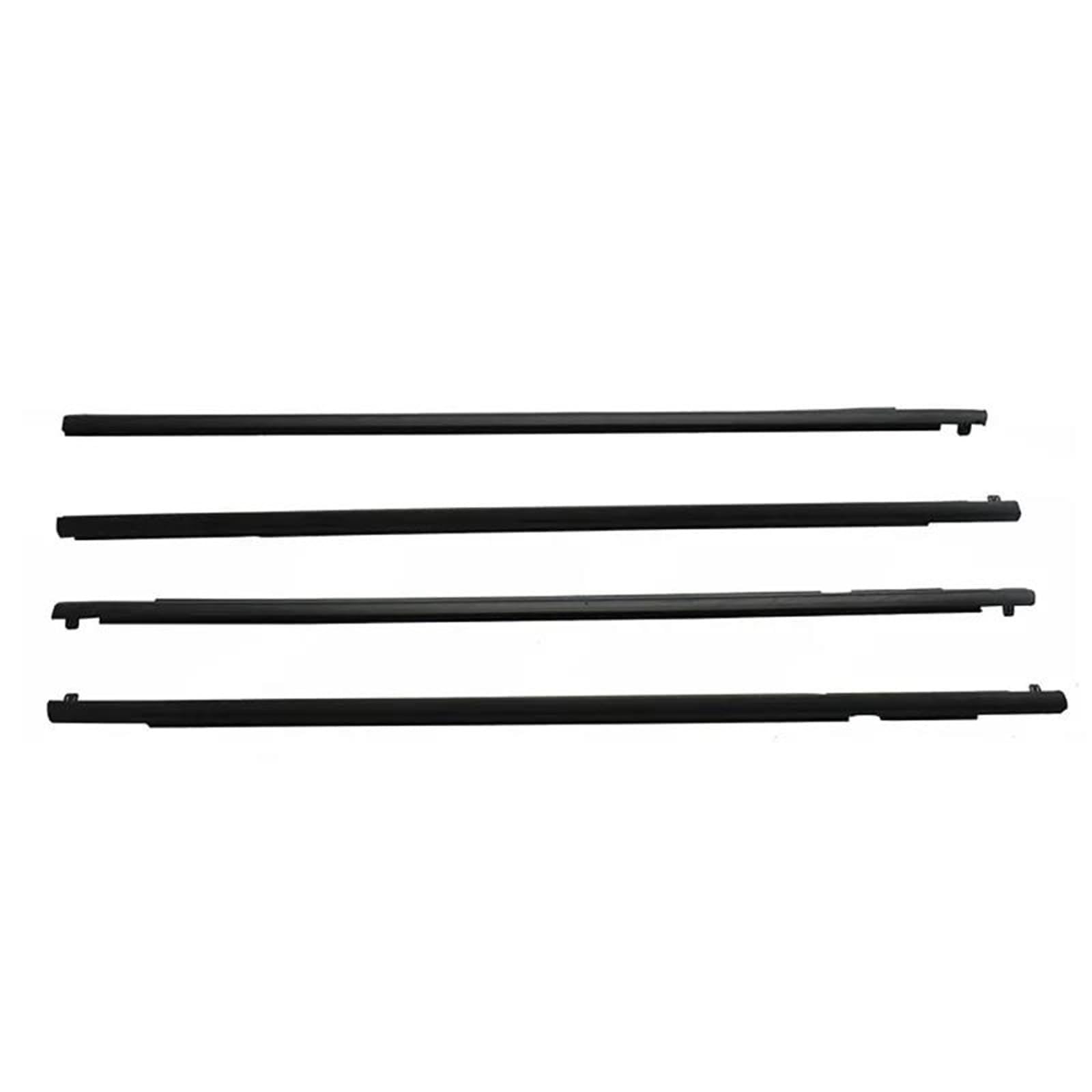 Window Locking Gasket for Mazda for 6 2004-2012 4pcs Window Glass Sealed Strip Side Weatherstrip Sealing