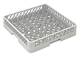 DIMENSIONS IDÉALES: Avec des dimensions de 50 x 50 x 10,5 cm, ce panier s'adapte parfaitement aux lave-vaisselles standard et est facile à manipuler.