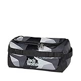 jack wolfskin sporttasche kinder Abnehmbarer Spiegel Jack Wolfskin Unisex – Erwachsene Expedition Wash Sporttasche, Grey geo Block, One Size