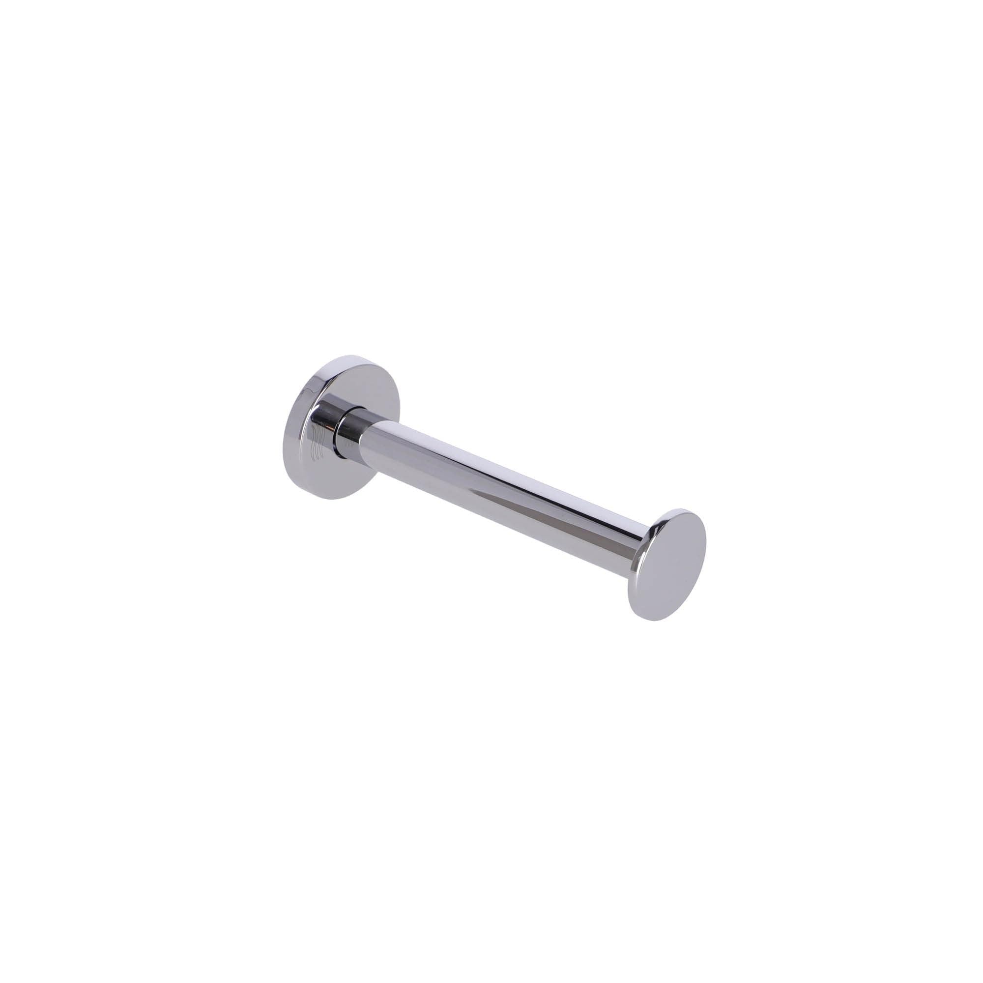 Inda A24280CR One Portarotolo di Scorta per Carta Igienica, Accessori Bagno, Cromo