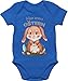 Shirtracer Ostergeschenke Ostern Baby Kleidung - Mein erstes Ostern Hase Aquarell grau - 3/6 Monate - Royalblau - Mein erstes Ostern - BZ10 - Baby Body Kurzarm für Jungen und Mädchen