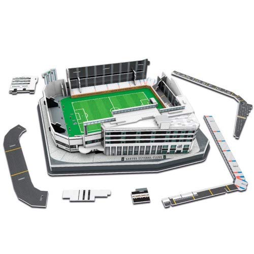 Livro Maquete 3D Estádio Vila Belmiro 54#