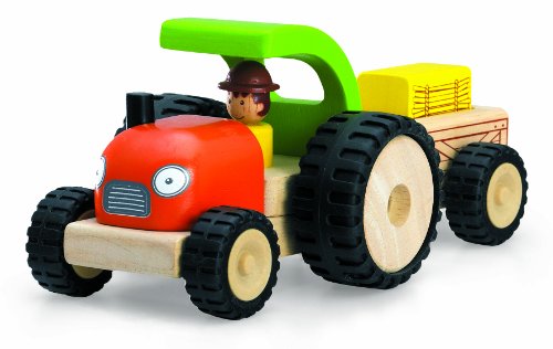 Wonderworld WW-4042 Fahrzeug Traktor 10 x 18 x 14 cm, Multi