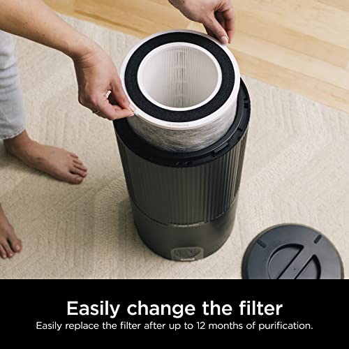 Image of Shark HE2FKBASMB Air Purifier Replacement Filter with Anti-Allergen True HEPA, Compatible with HP200 Series, White