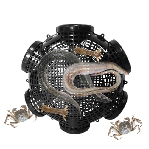 Flusskrebsfalle | Pin Fish Falle - Tragbare Käfigzubehör Netz Für Flusskrebs Fang Am See Boot Outdoor