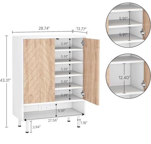 Meuble à chaussures grande capacité étagère d'entrée simple pour rangement maison - 4
