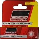 MM Orajel Mouth & Dental Gel - Fast-Acting Pain Relief for Toothache, Gum Pain, and Mouth Ulcers - Effective Oral Care Gel