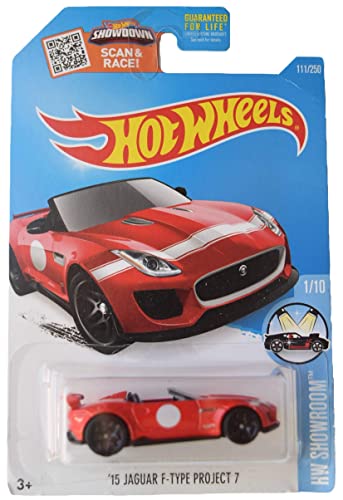 Hot Wheels Jaguar F-Type Proyecto 7 escala 1:64