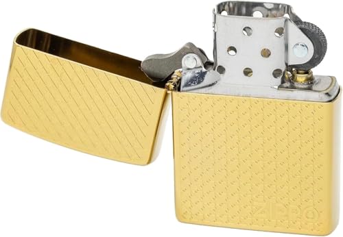 Encendedor Zippo recubierto titanio color dorado miniatura 3