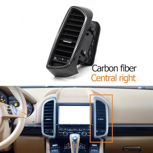 Bouche d'aération centrale gauche pour Porsche Cayenne 2011 2012 2013 2014 - 2